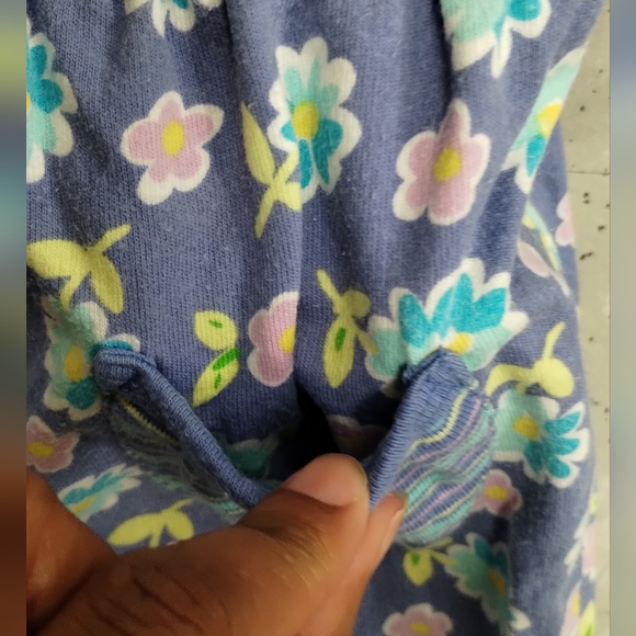Vintage Gymboree Baby Girls Floral Bubble Romper xx small fairycore - Picture 12 of 16
